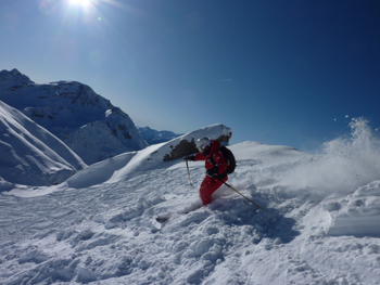 stage ski Hors piste Initiation CCAS