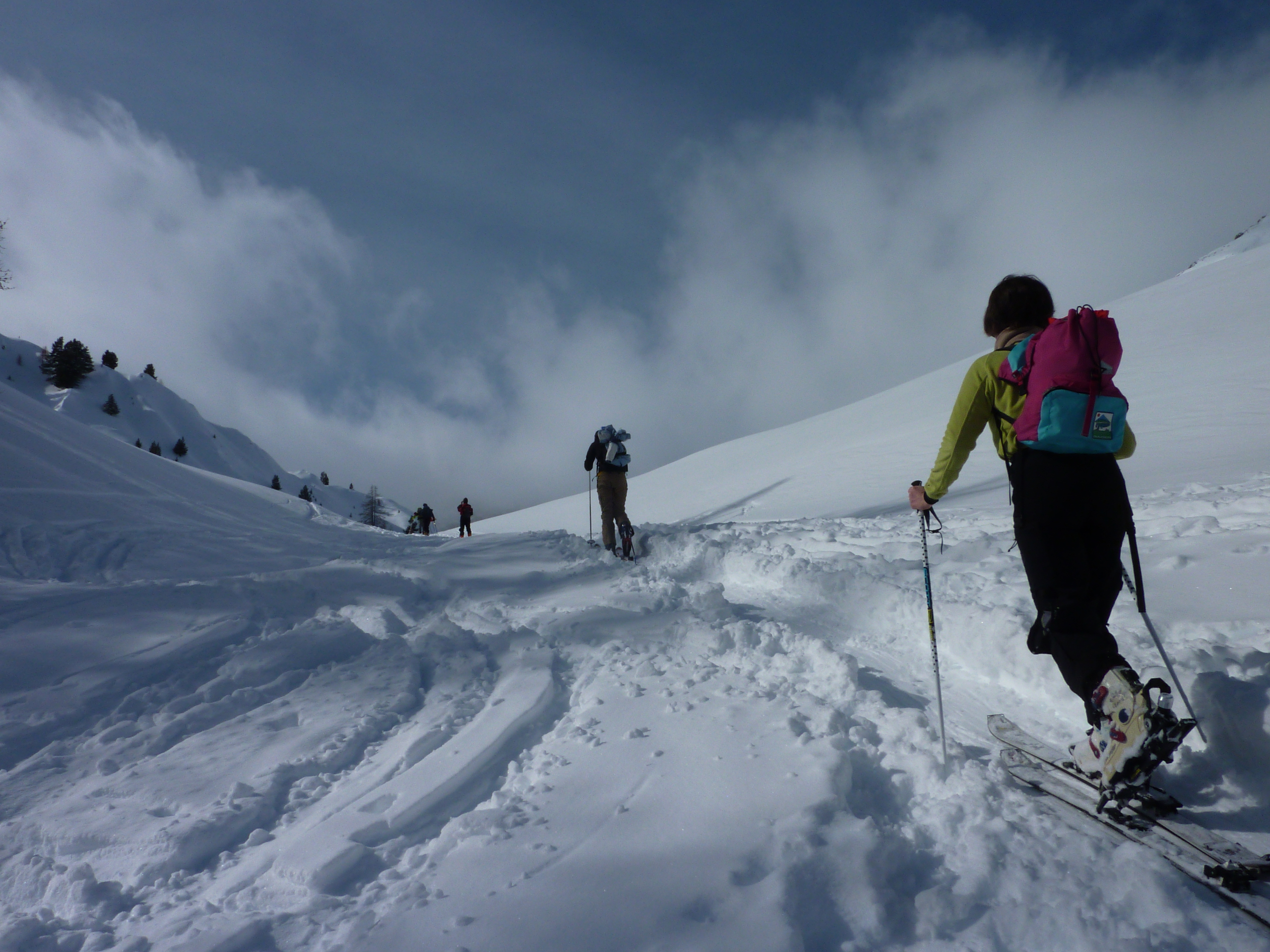 ski de randonnée au col des Peygus (2612m) ski de randonnée au col des Peygus (2612m)