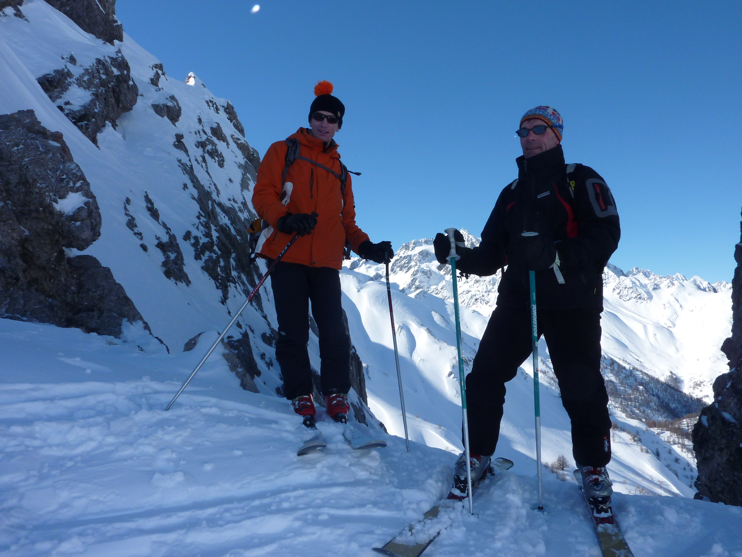 ski hors piste Marc et Franck ski hors piste Marc et Franck