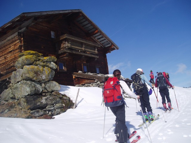 ski de rando dans les Alpes de Kitzbuhel